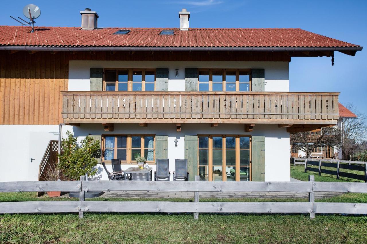 Ferienwohnung Seeblick Bad Heilbrunn Eksteriør billede