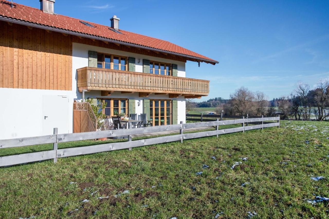Ferienwohnung Seeblick Bad Heilbrunn Eksteriør billede