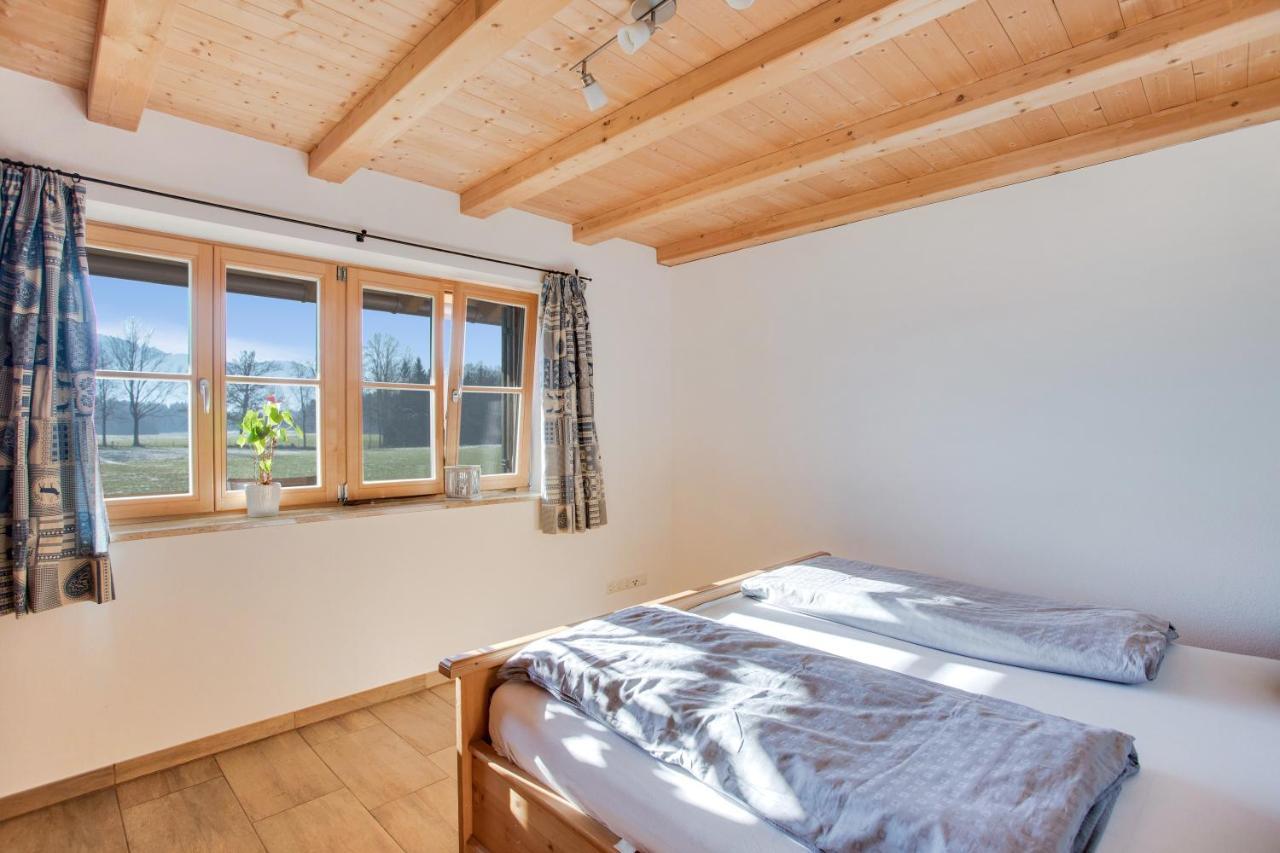 Ferienwohnung Seeblick Bad Heilbrunn Eksteriør billede